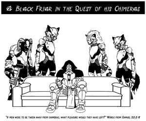 infinity game comic cartoon caricatures black friar and his chimeras.jpg