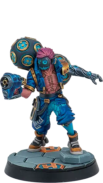 BeatBox miniature for Hexadome Legends