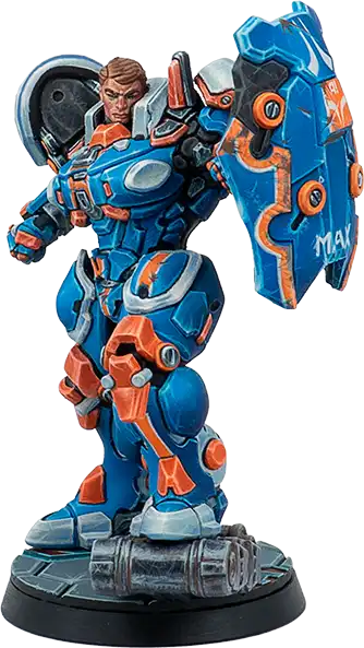 Maximus miniature for Hexadome Legends