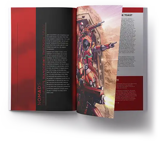 Hyperthermal Infinity N5 campaign book - Interior