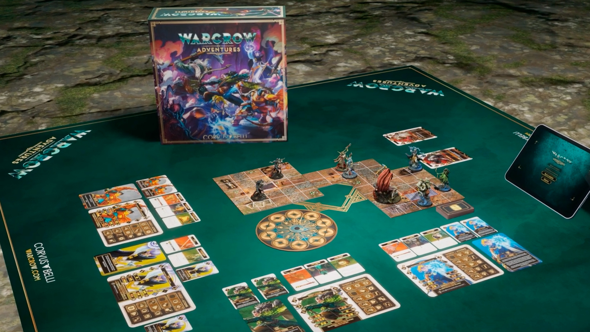 Warcrow Adventures Pledge Manager - Table