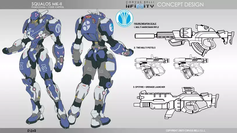 Infinity - Reinforcements: Haetae Unit (HMG) – Versus Gamecenter