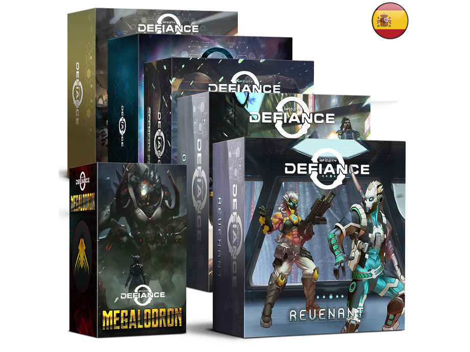 Infinity Defiance Platinum Pledge Español Corvus Belli Online Store