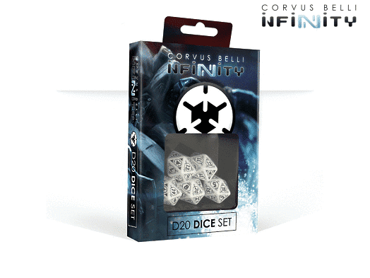 D20 Dice Set to Suit Aleph 2285048 Infinity Code for sale online 