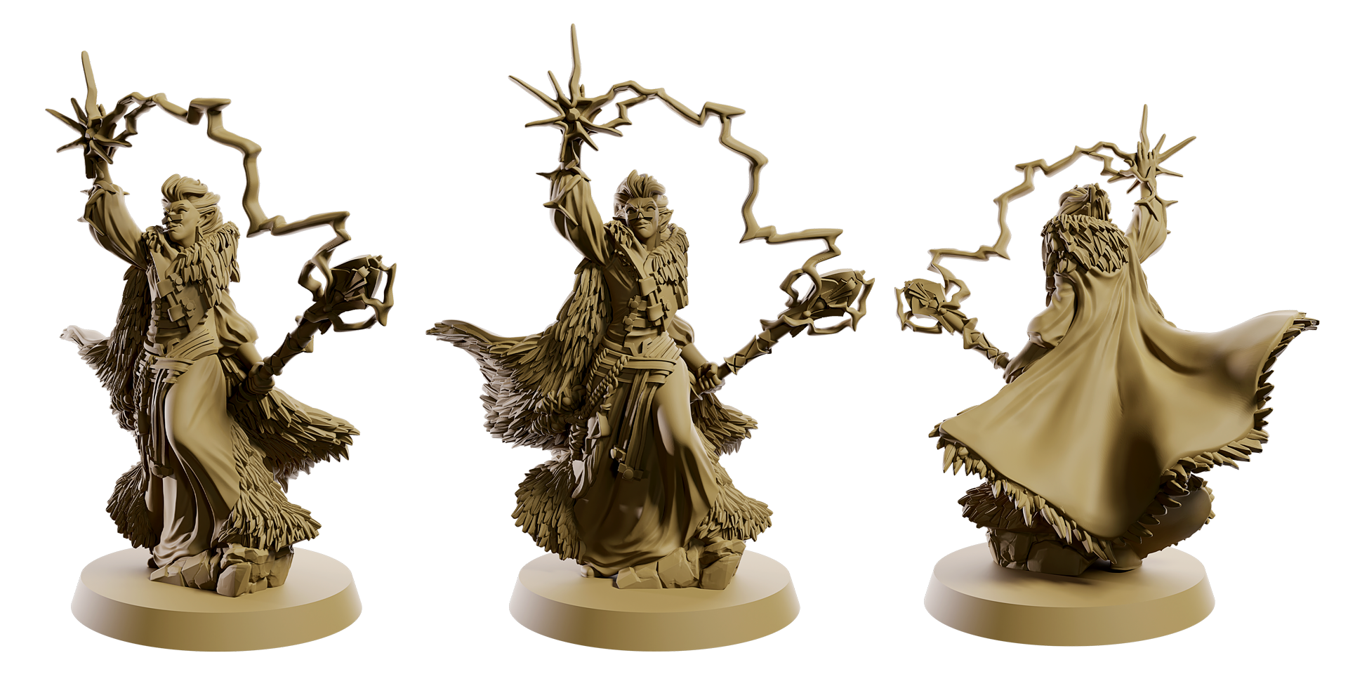 Nayra Caladren - Warcrow Miniatures