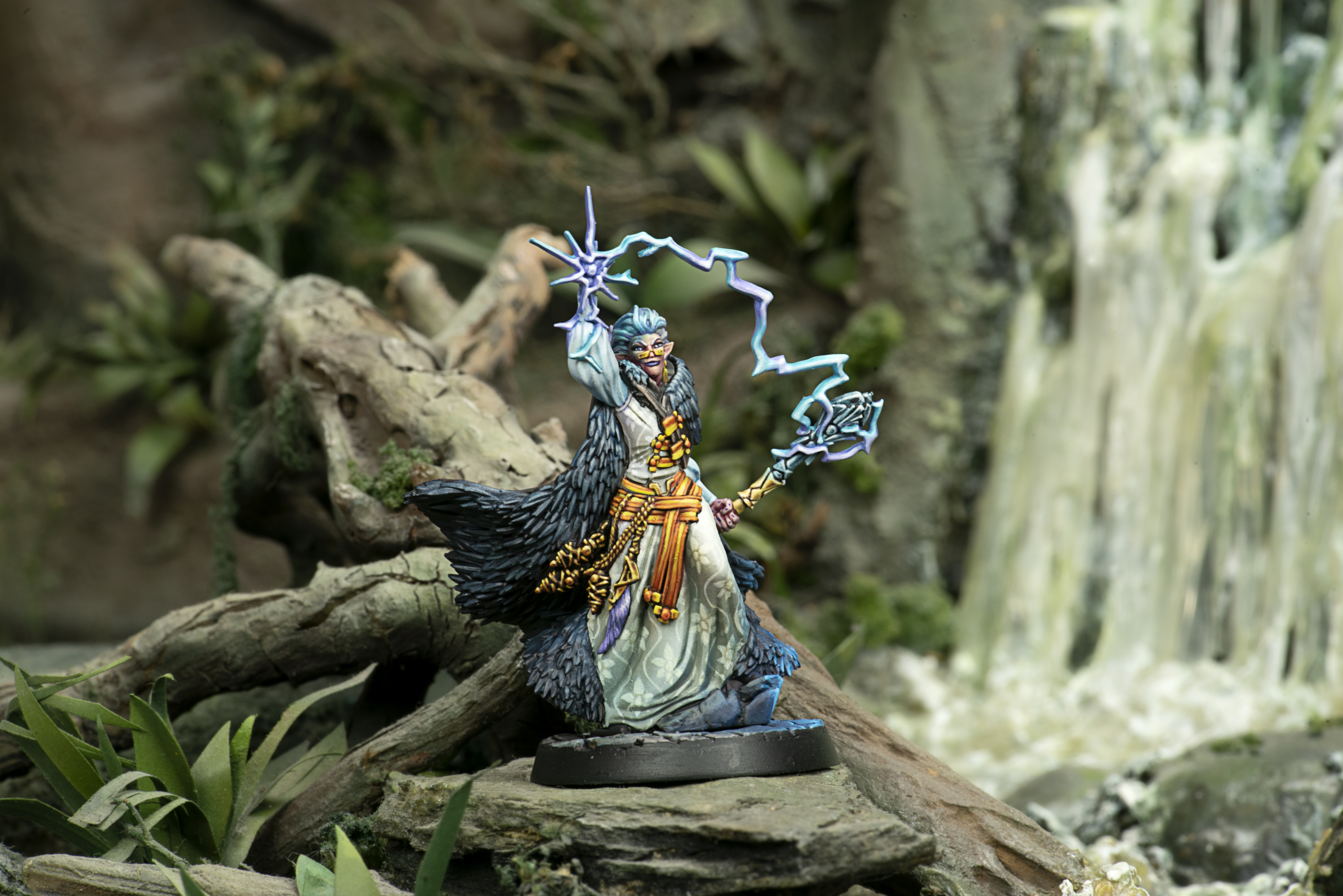 Nayra Caladren - Warcrow Painted Miniatures