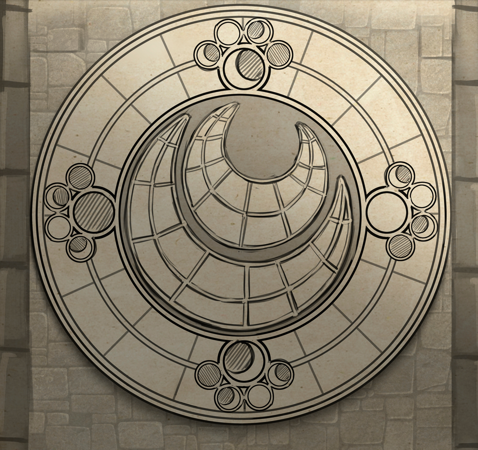 Feudom rose window