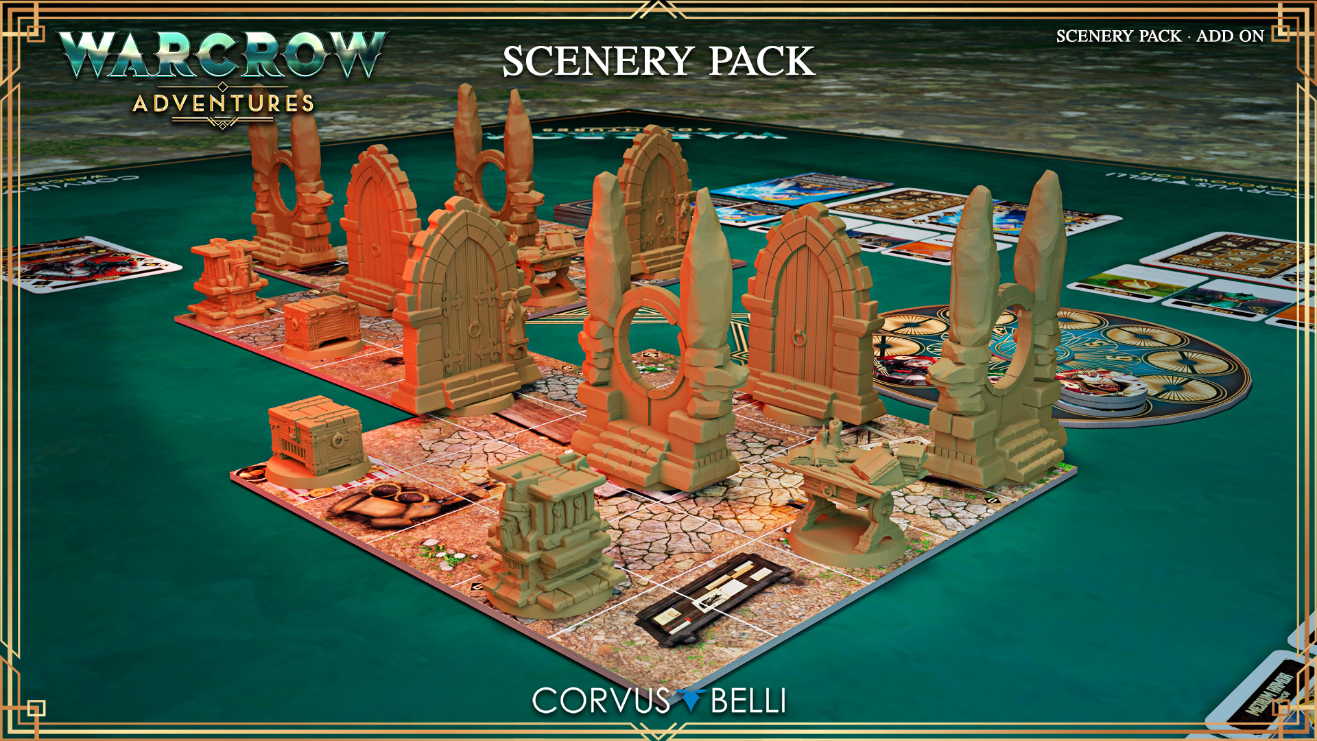 Markers in Warcrow Adventures - Scenery- Pack