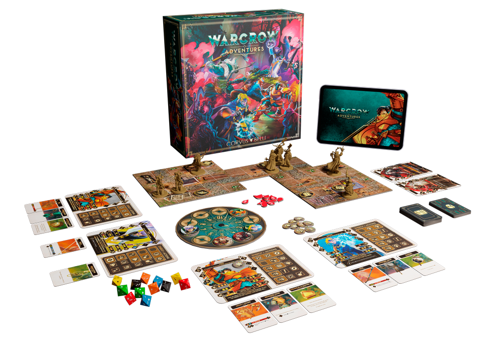 Warcrow Adventures Kickstarter  - Core box