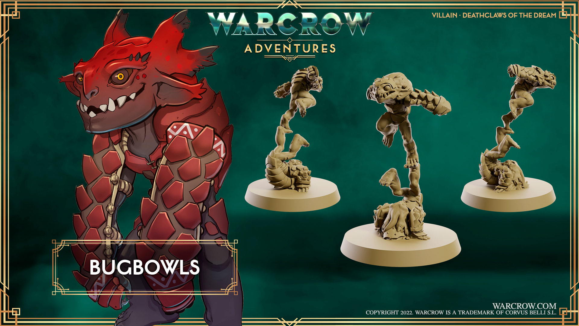 Bugbowls - Deathclaws of the Dream - Warcrow Adventures expansion