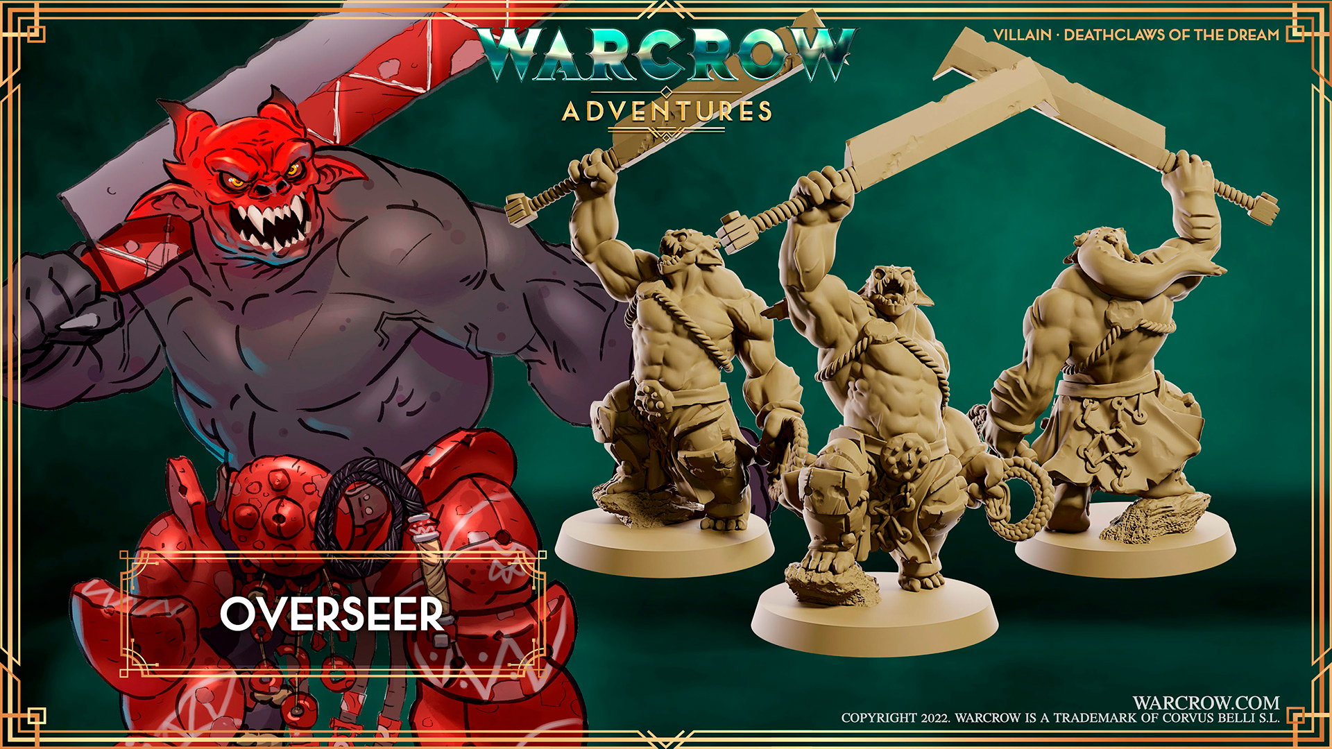 Overseer - Deathclaws of the Dream - Warcrow Adventures expansion