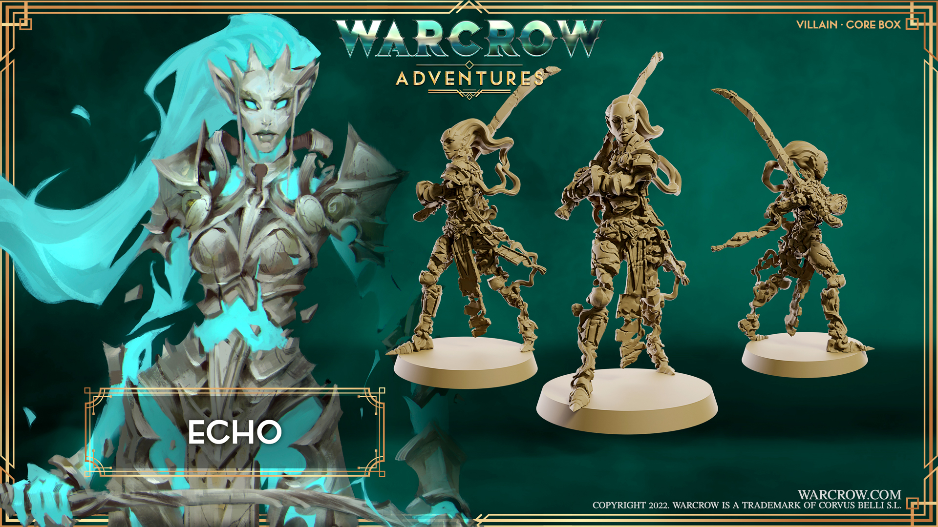 Enemies - echo- Warcrow Painted Miniatures