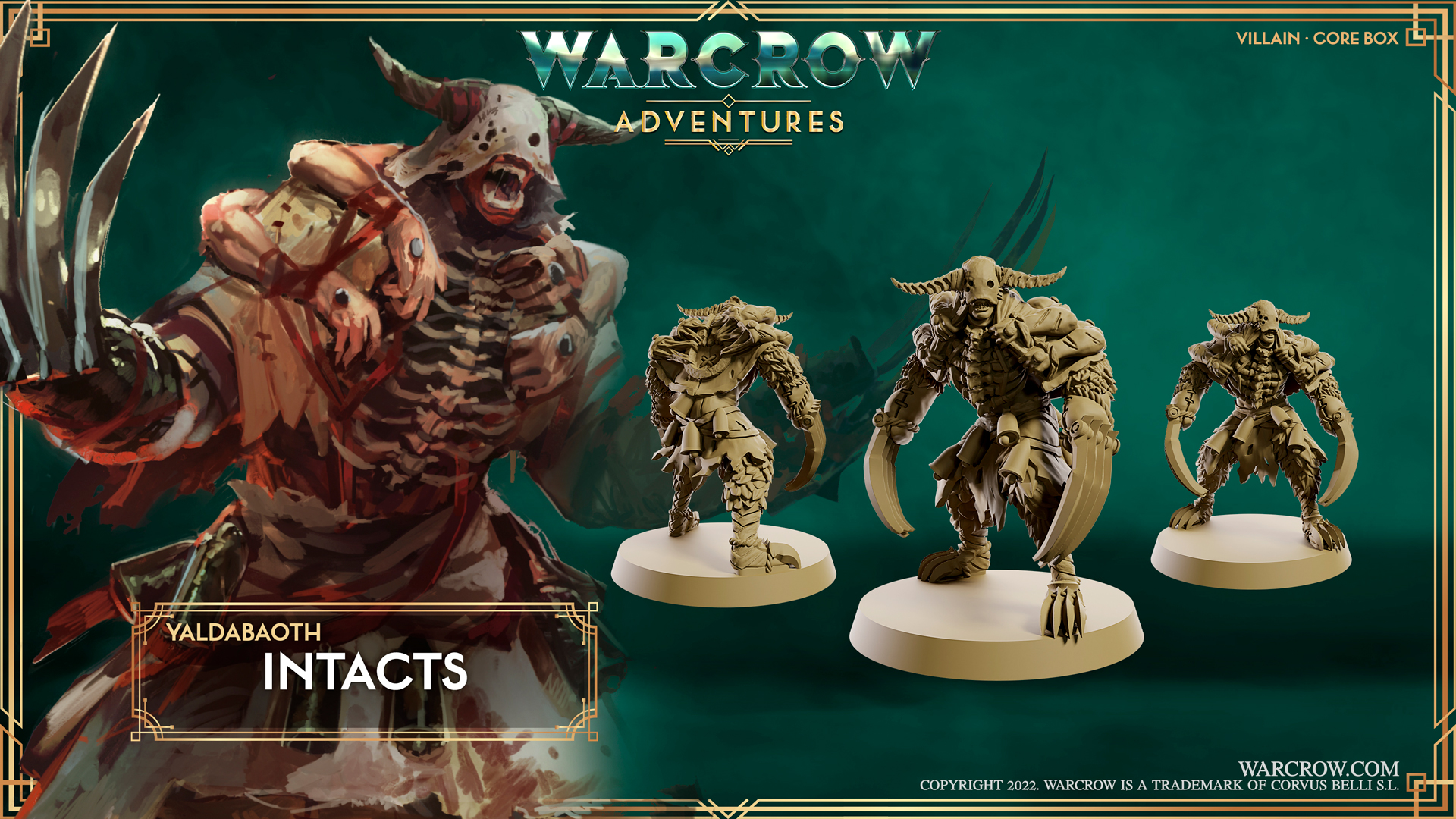 Enemies - Intact - Warcrow Painted Miniatures