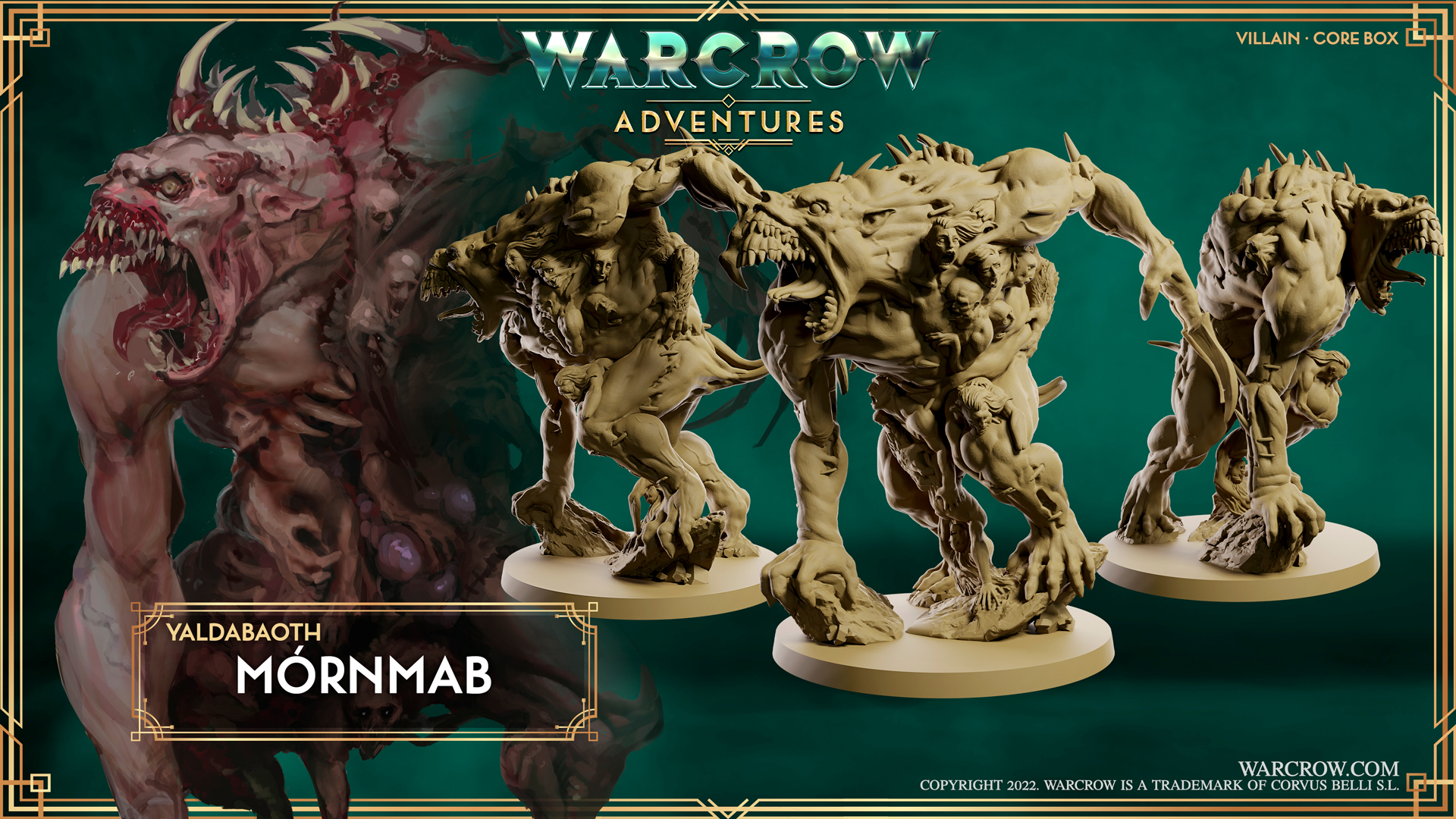 Enemies - Mórnmab - Warcrow Painted Miniatures