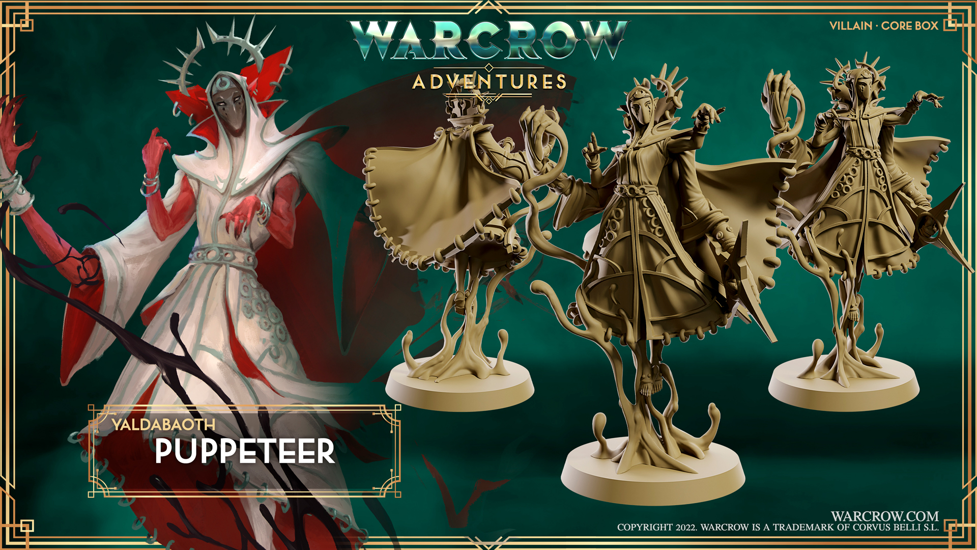 Enemies - Puppeteer - Warcrow Painted Miniatures