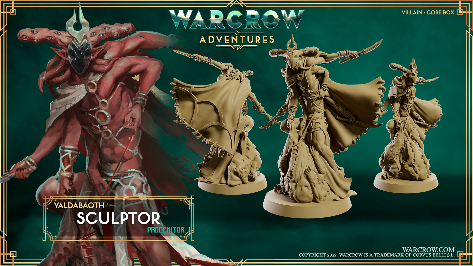 Enemies - Sculptor - Warcrow Painted Miniatures