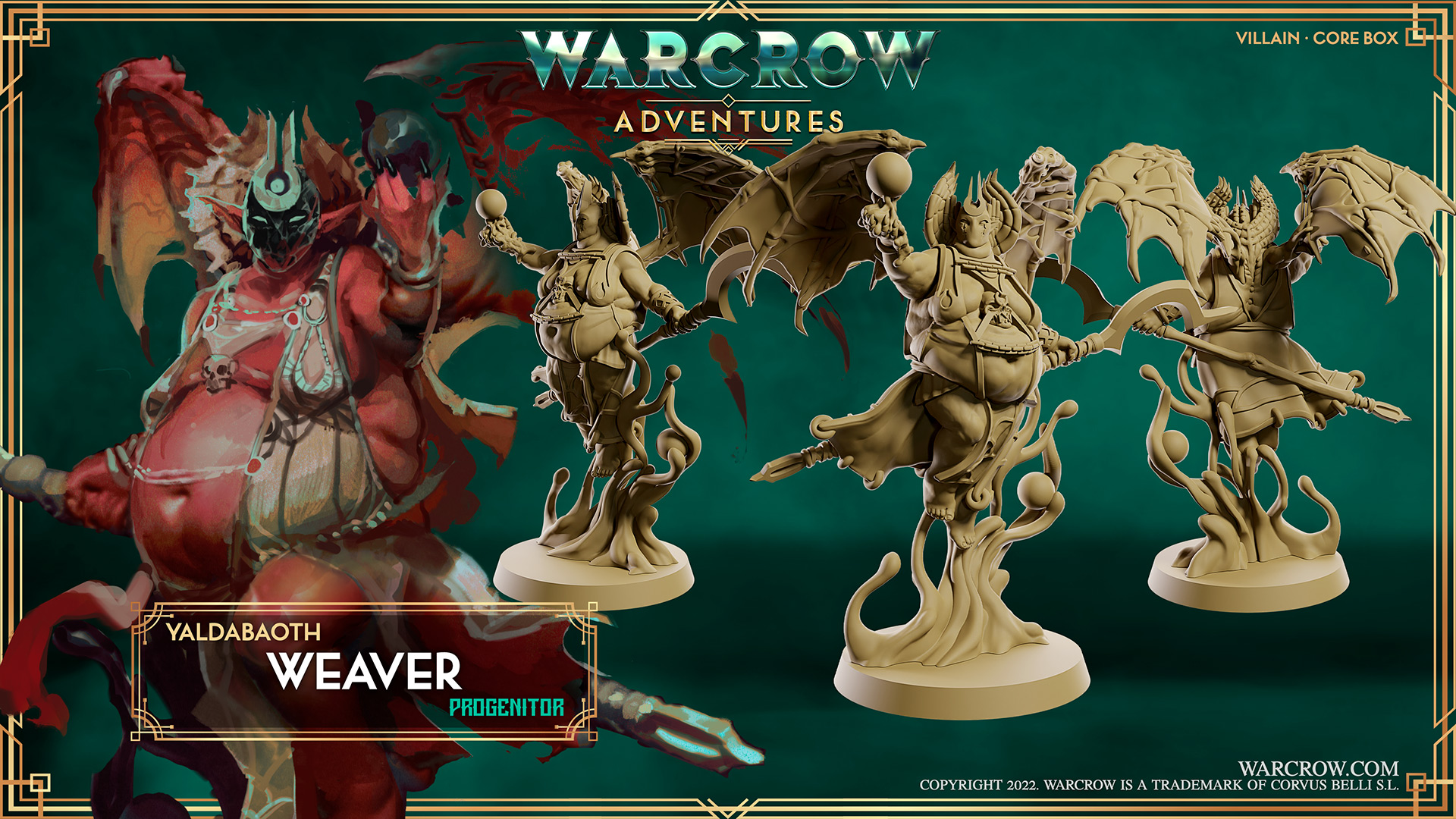 Enemies - Weaver - Progenitor - Warcrow Painted Miniatures