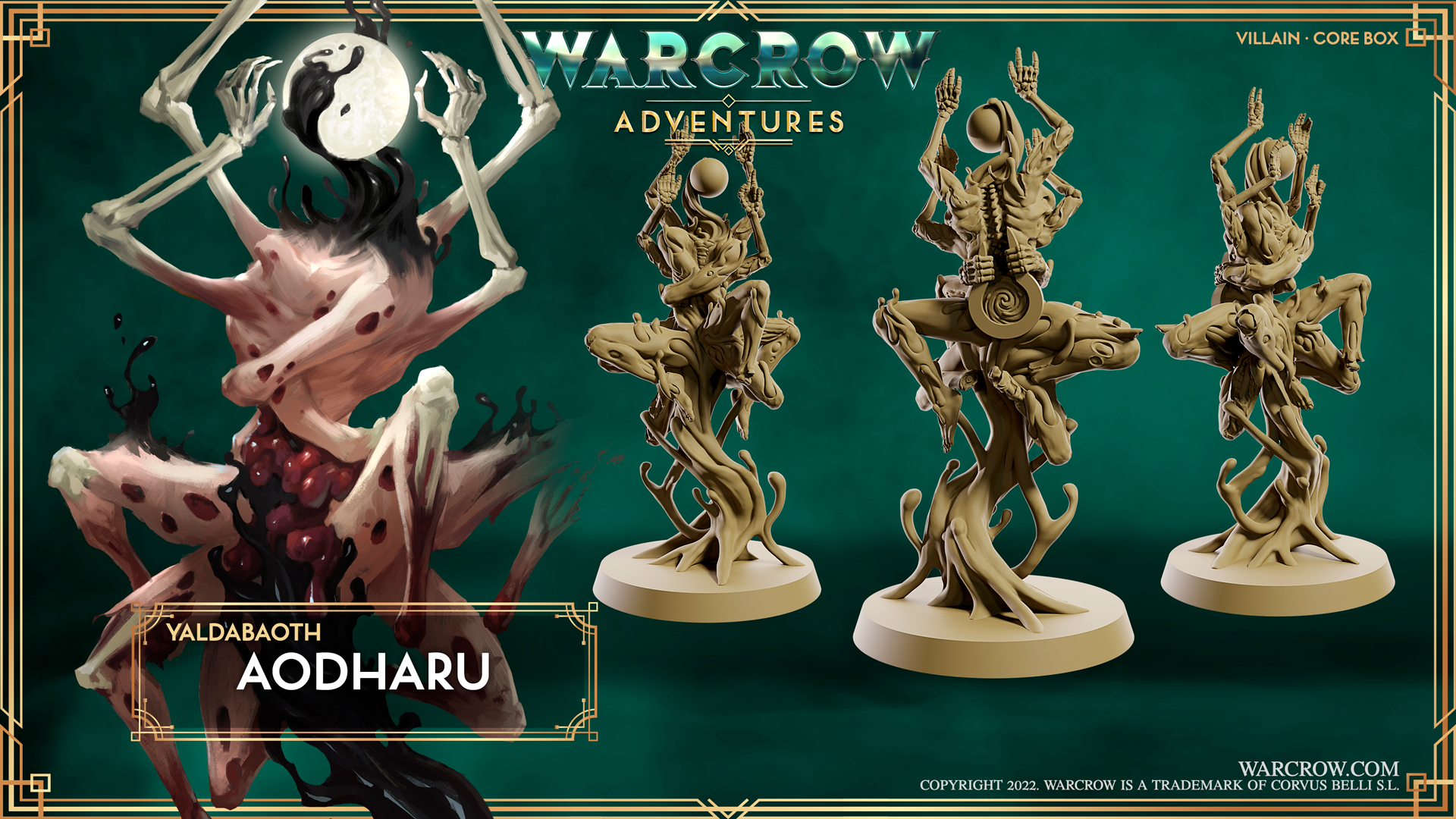 Enemies - Aodharu - Warcrow Painted Miniatures