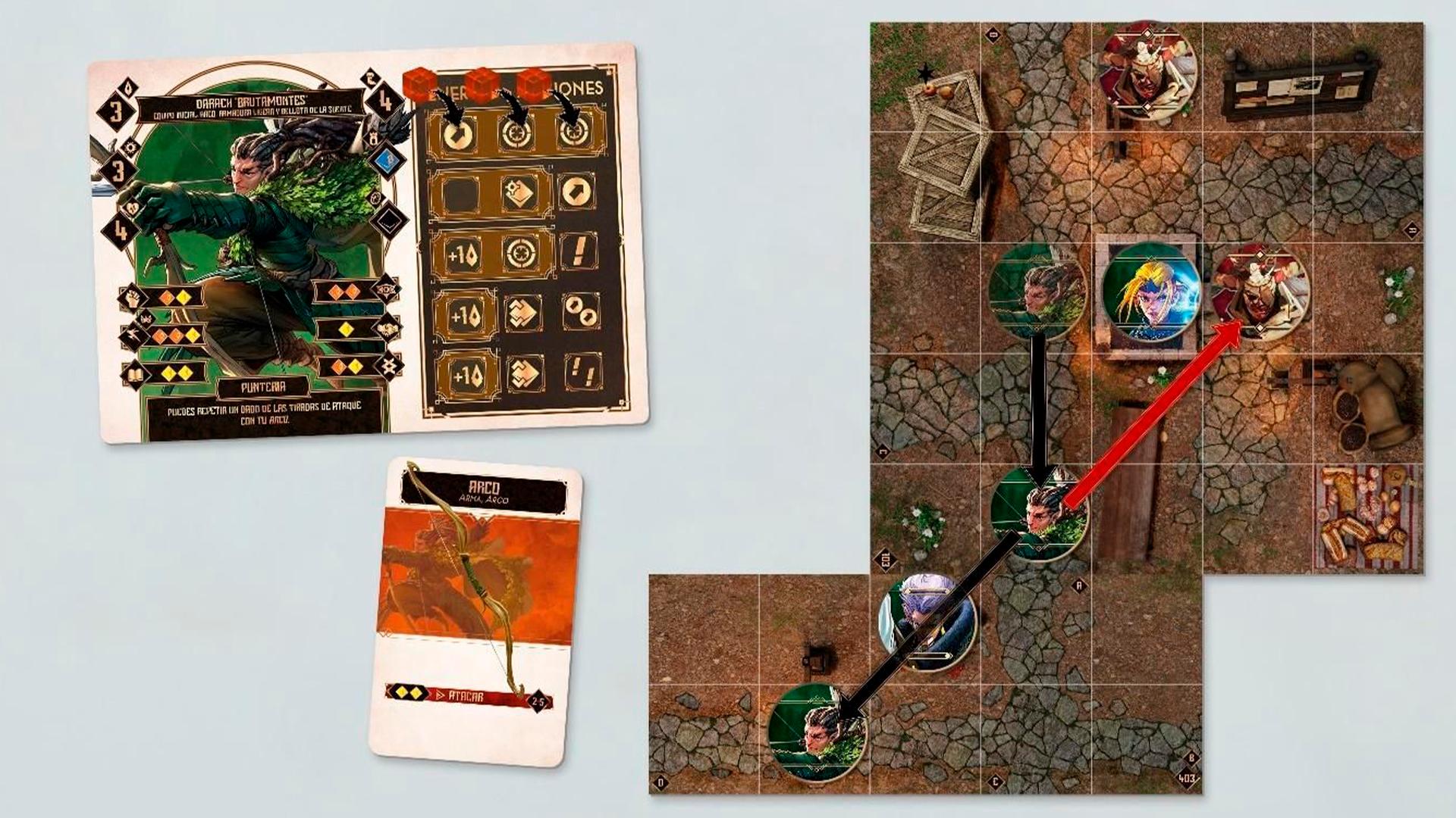 Movement in Warcrow Adventures