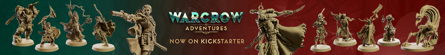 Characters Warcrow Adventures - New Heroes