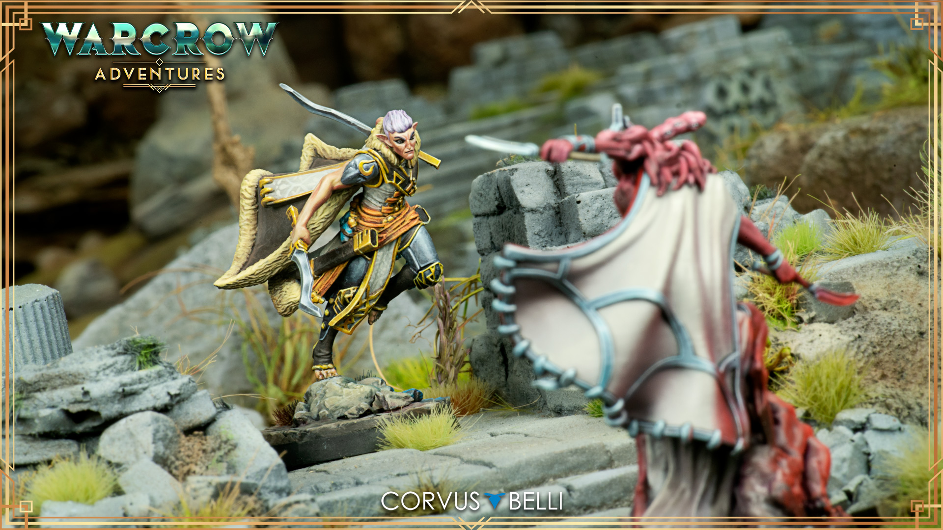 Characters Warcrow Adventures - Naergon Caladren