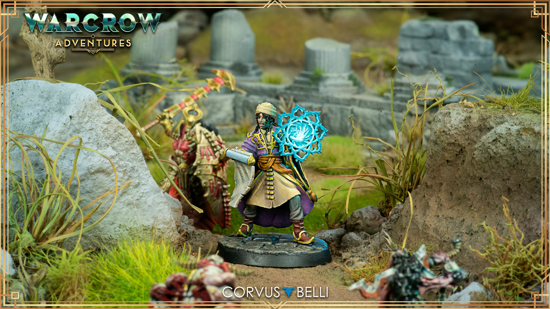 Characters Warcrow Adventures - Ismail Ishraqi