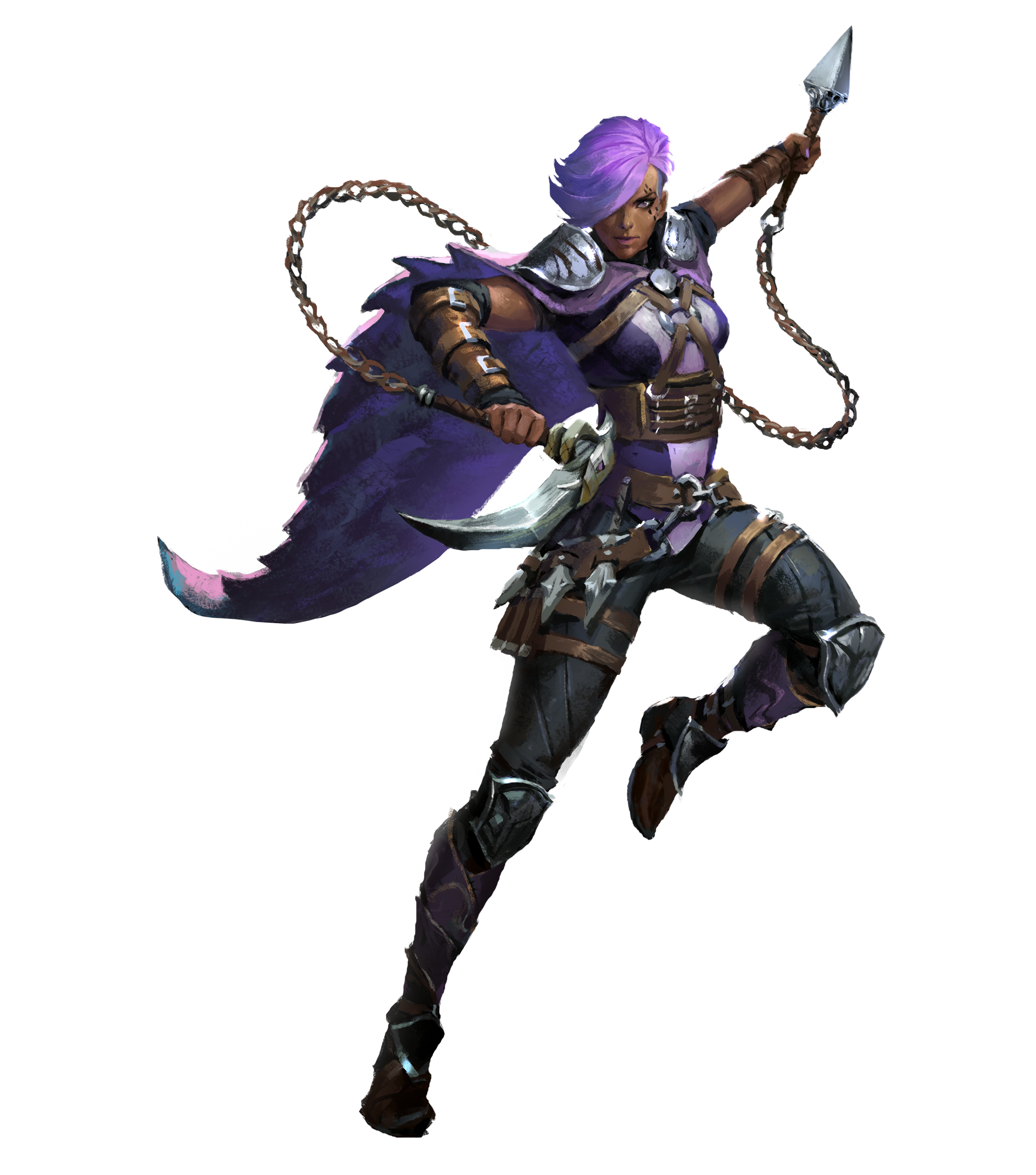 Characters Warcrow Adventures - Vercana - Pinup