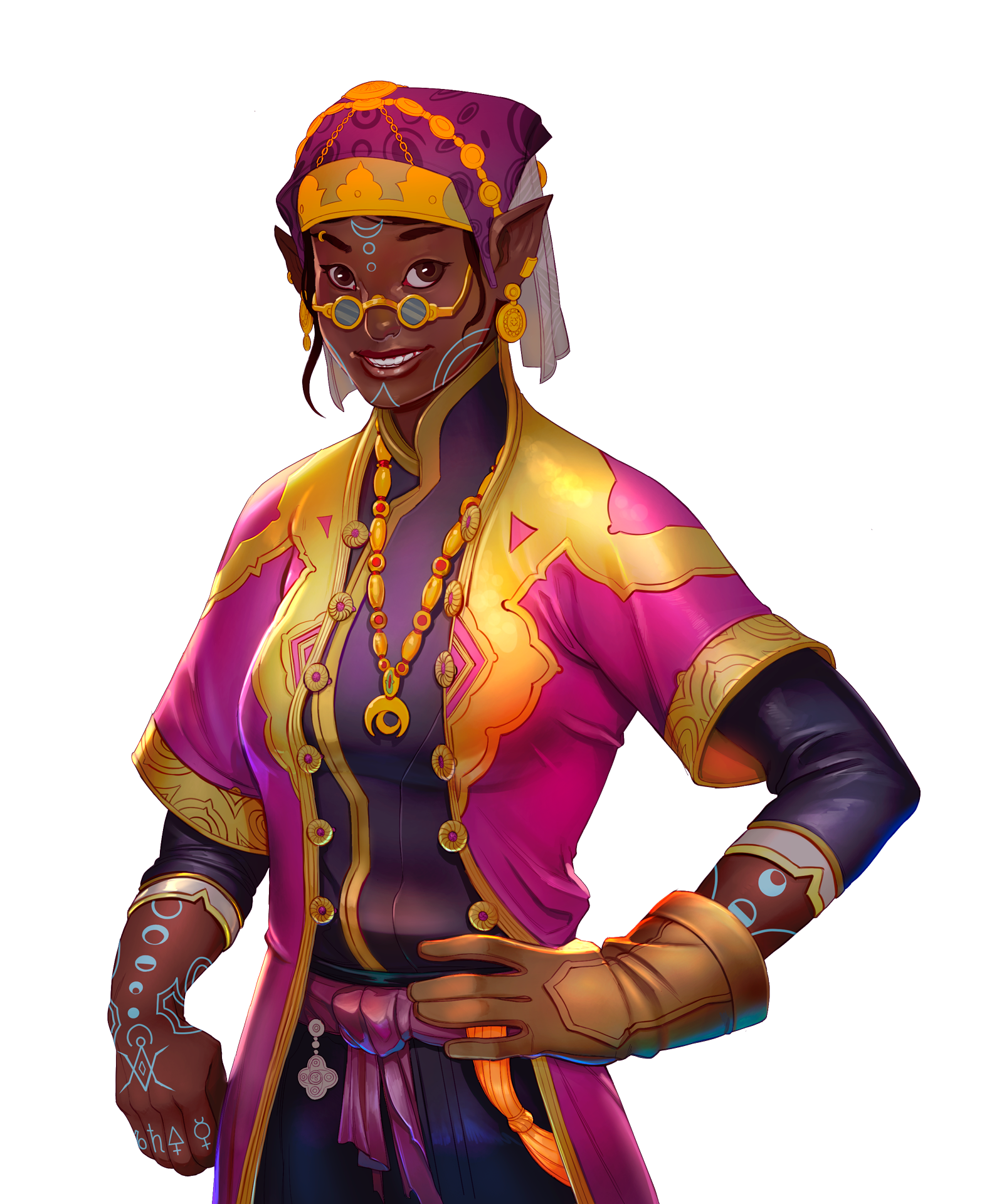 Narrative in Warcrow Adventures - Alchemist Layla Ganjavi
