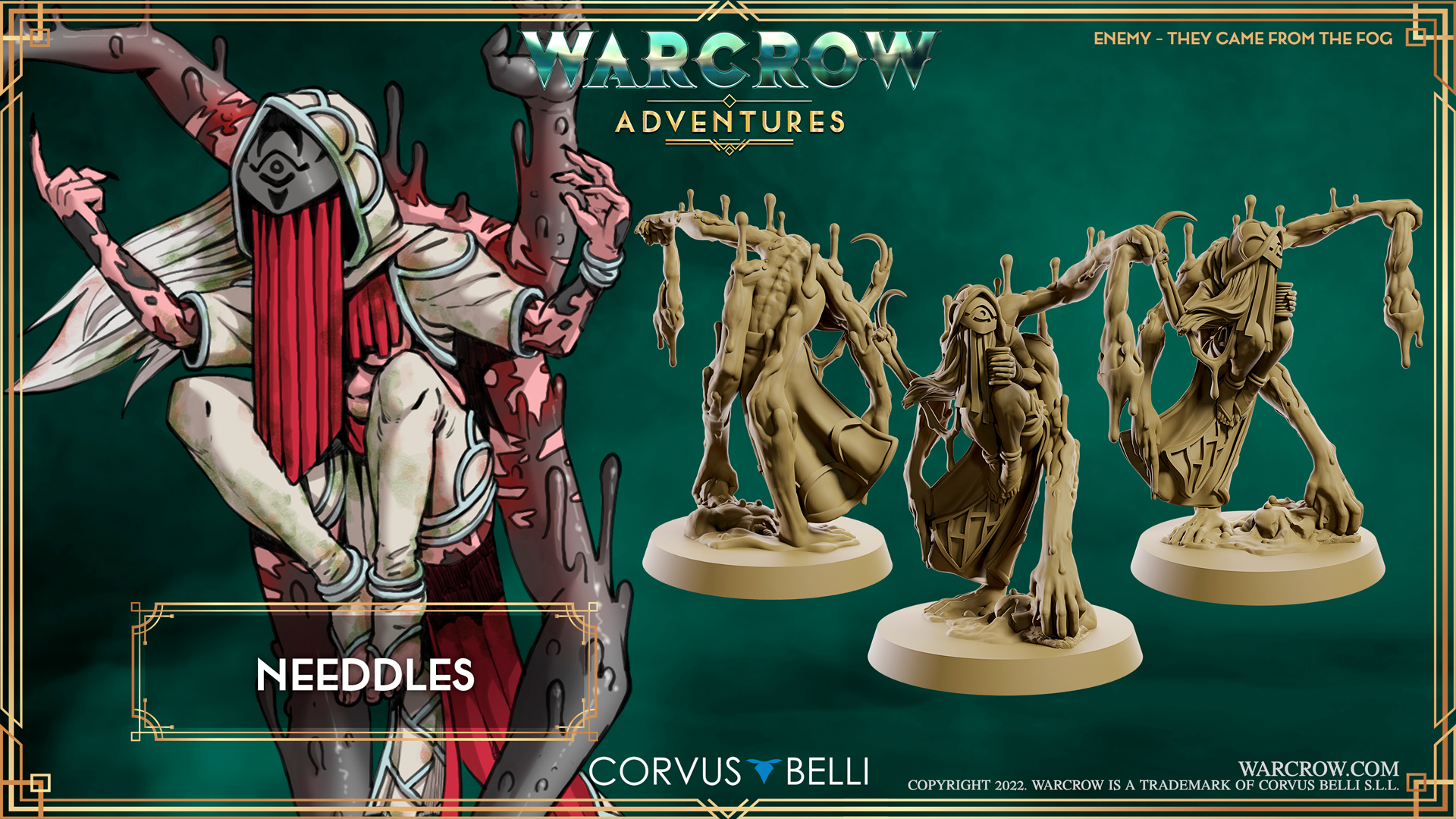 Needles - Enemies in Warcrow Adventures