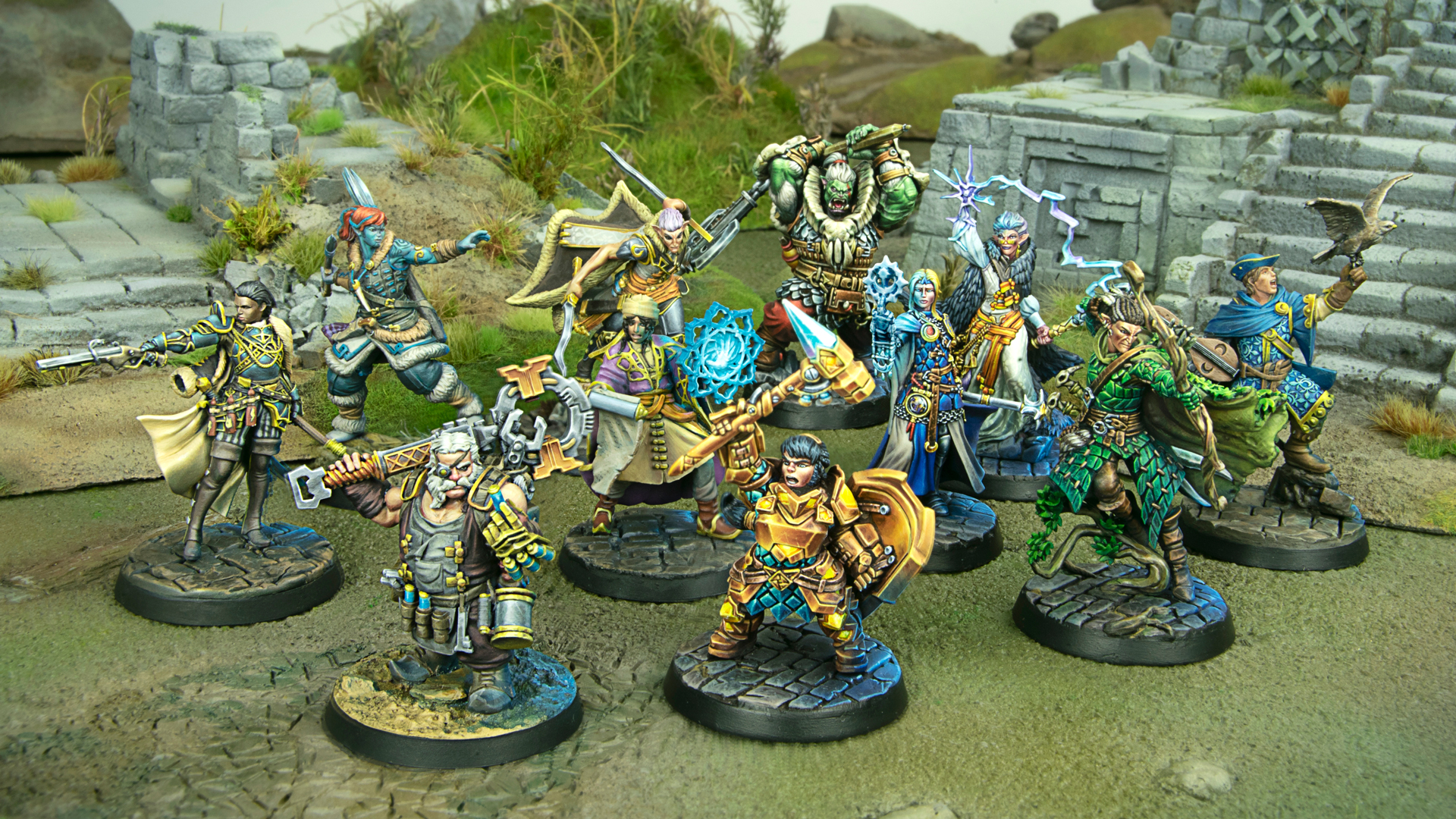 Miniatures - Warcrow Adventures - Control game