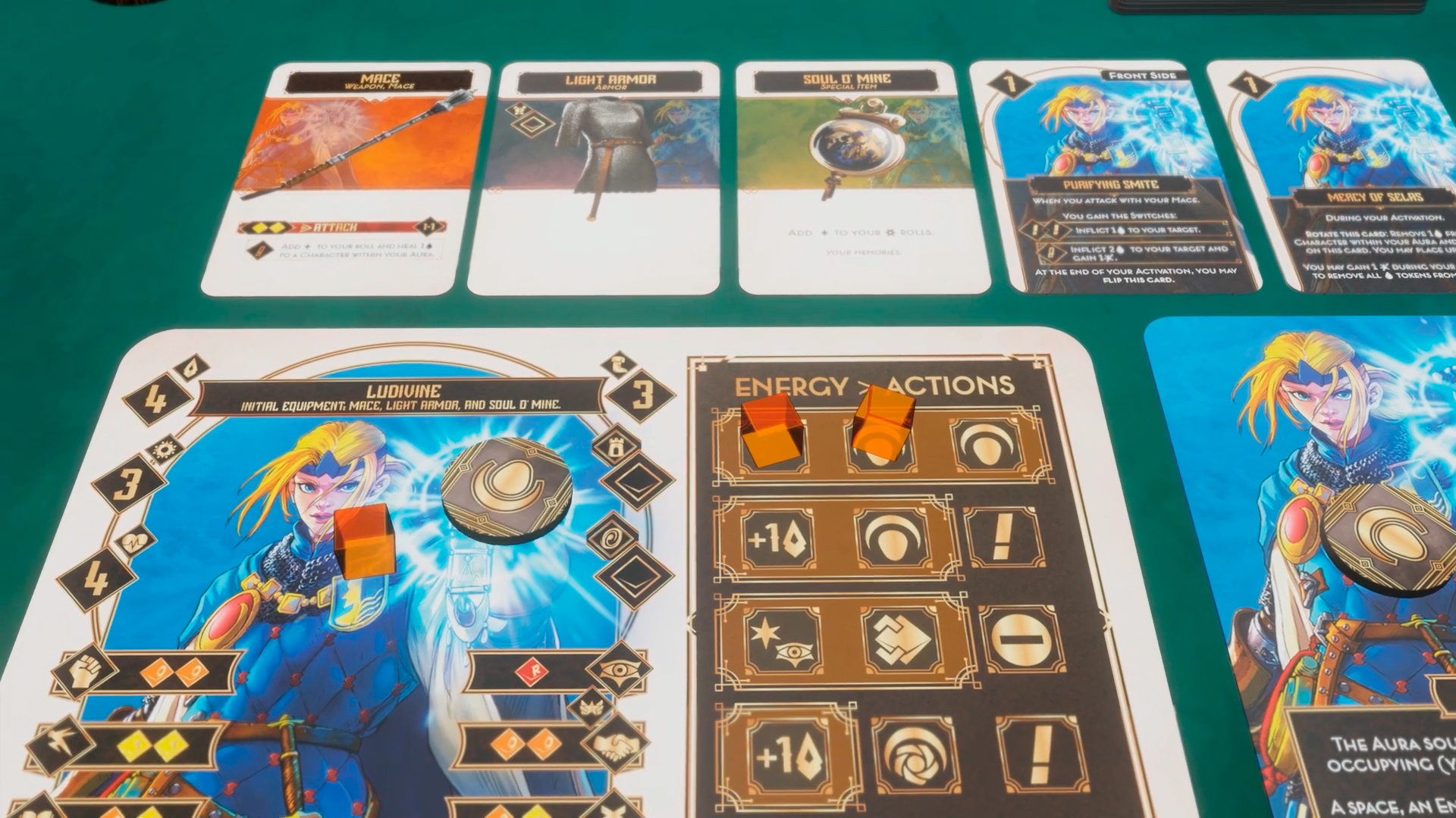 Energy- Warcrow Adventures - Control game