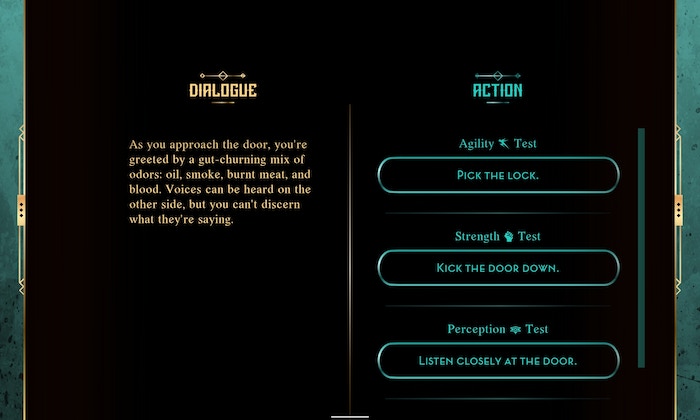 Screen - Warcrow Adventures - Control game