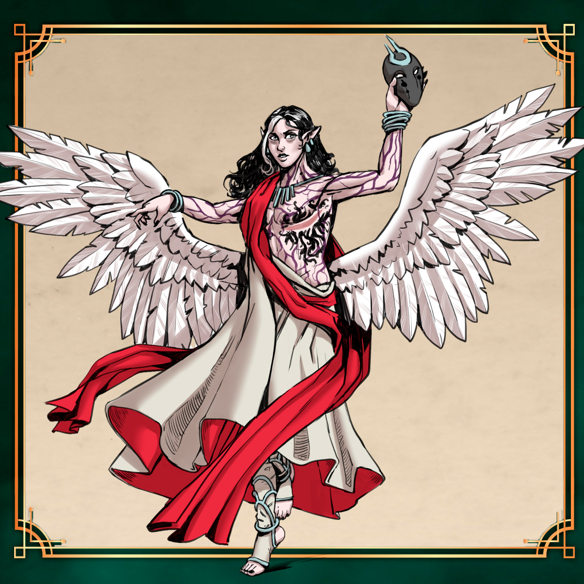 The price of magic in Warcrow Adventures - Samara