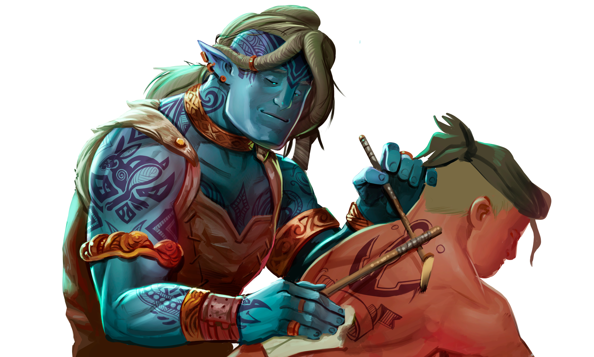 Varanks - The Northern Tribes - Tatoos