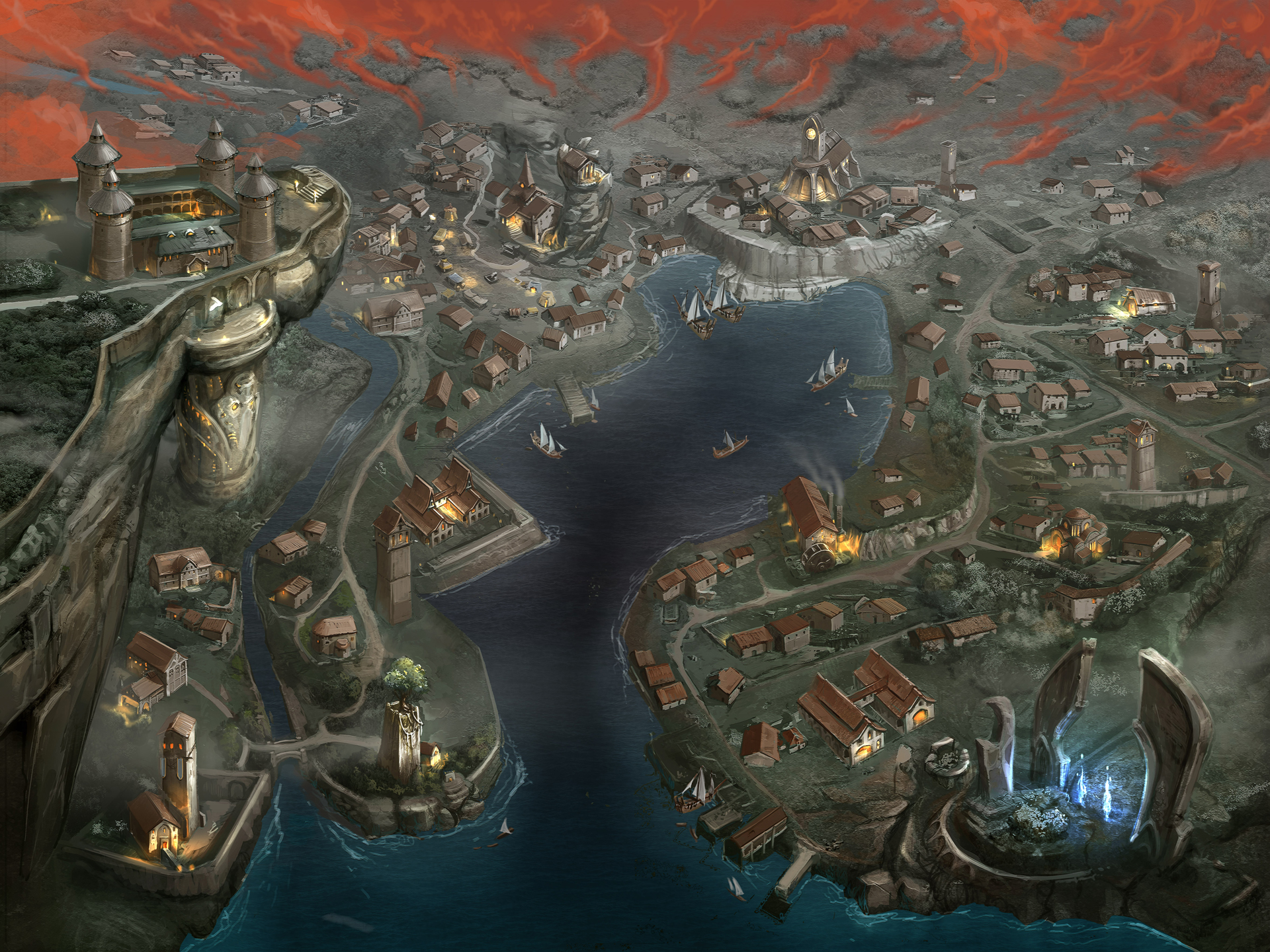 Hawthorn Point - Map