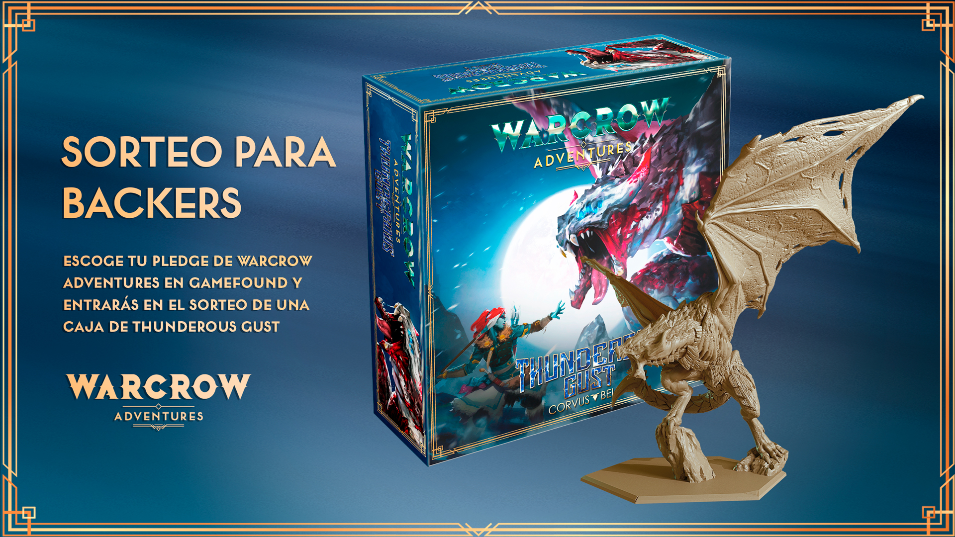 Sorteo Backers - Warcrow Adventures