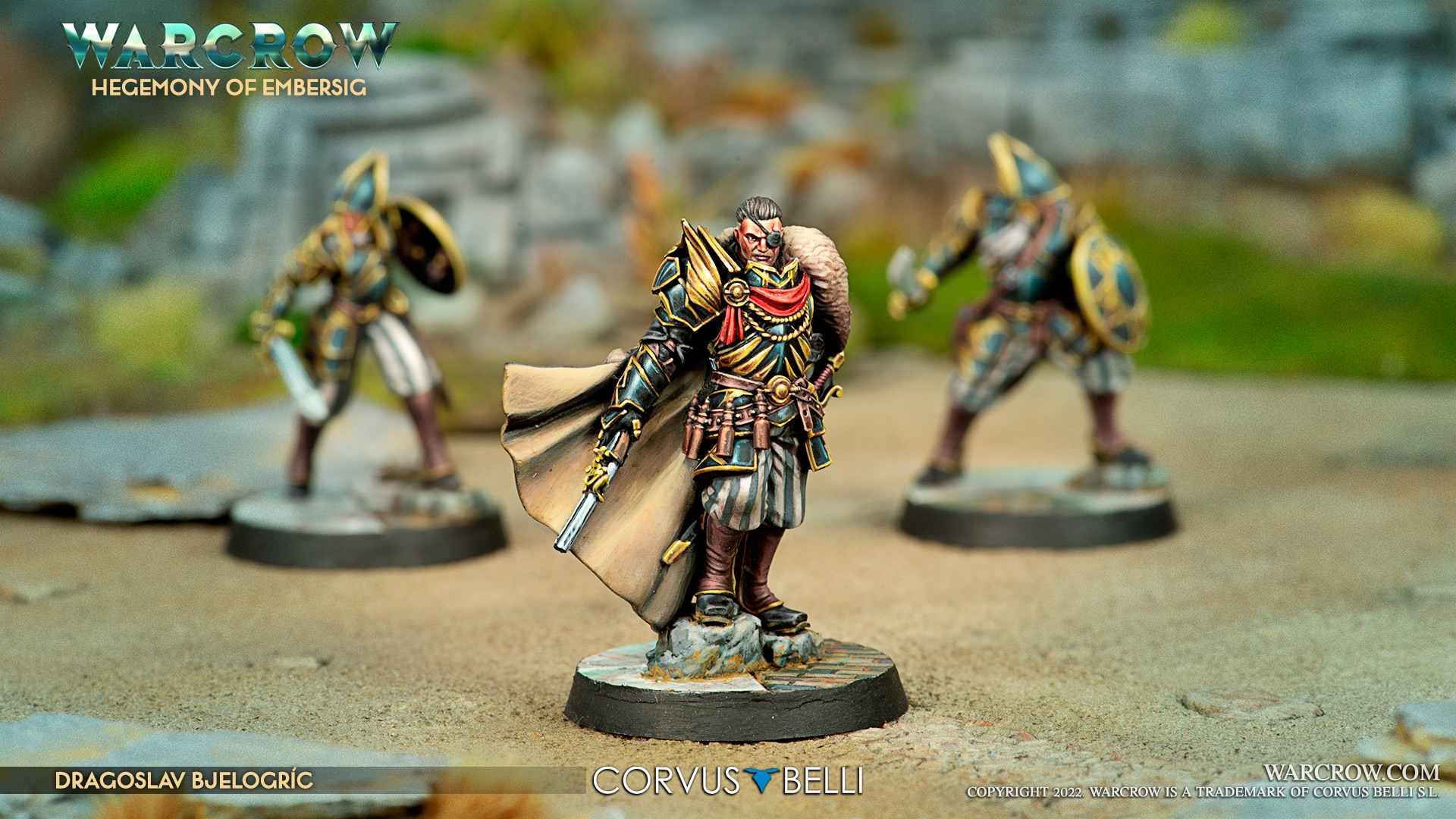 First Warcrow battle box - Drago Scene