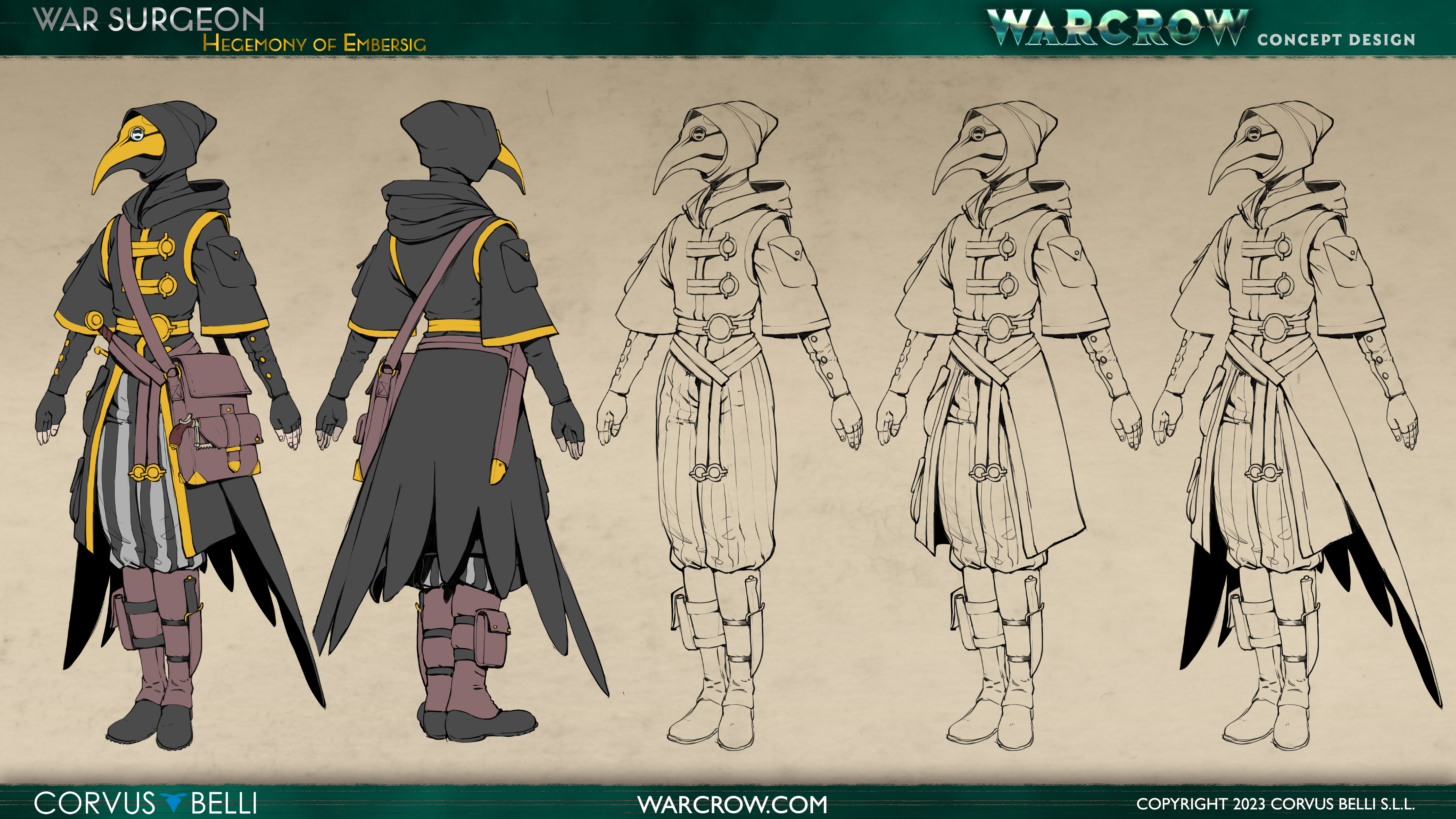 First Warcrow battle box - War Surgeon Dossier