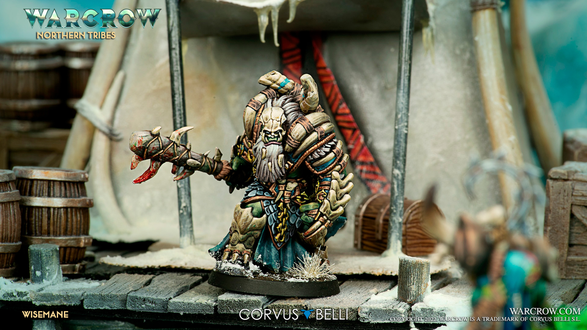 First Warcrow battle box - Wisemane Scene