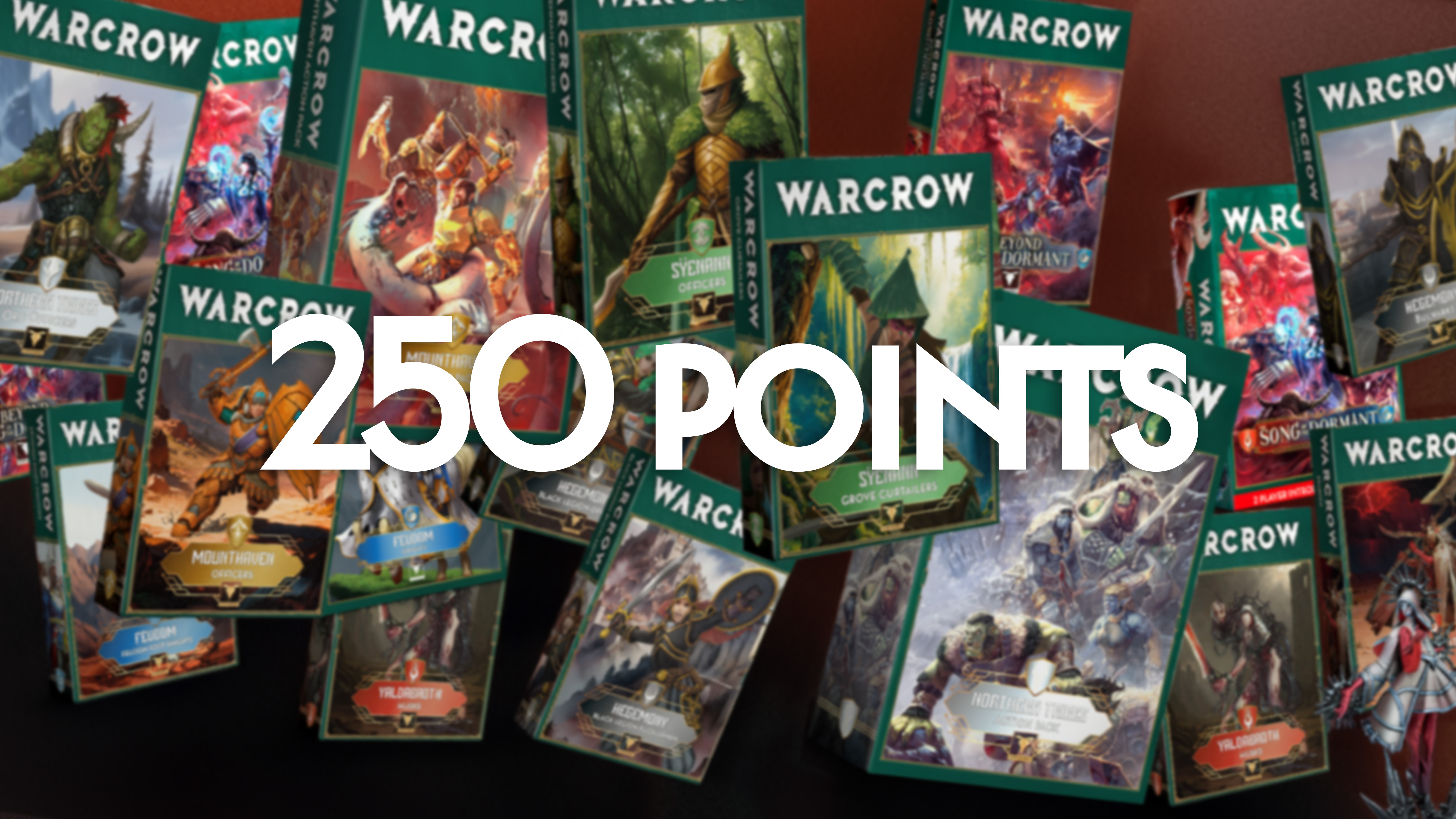 Quick 250-Point Army Lists for New Warcrow Players