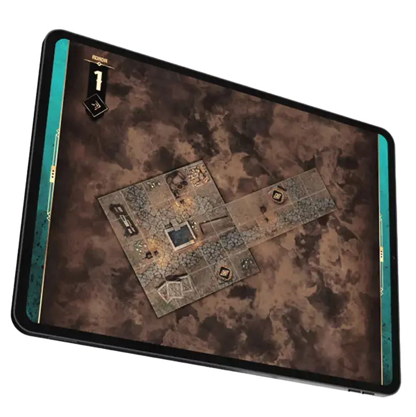 Narrative in Warcrow Adventures - Tablet
